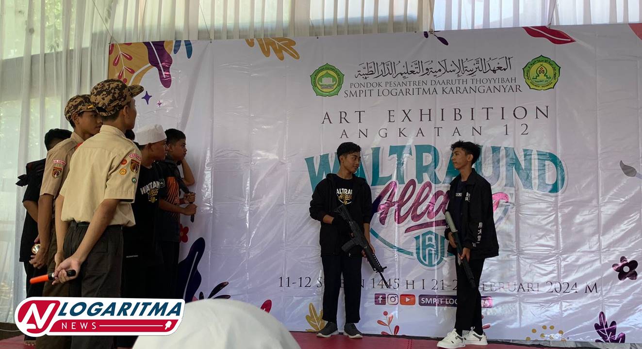 SMPIT Logaritma Karanganyar Hebohkan dengan Pameran dan Ajang Seni