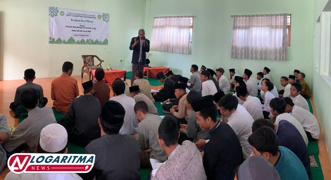 Pertebal Keimanan, SMPIT Logaritma Peringati Isra Miraj