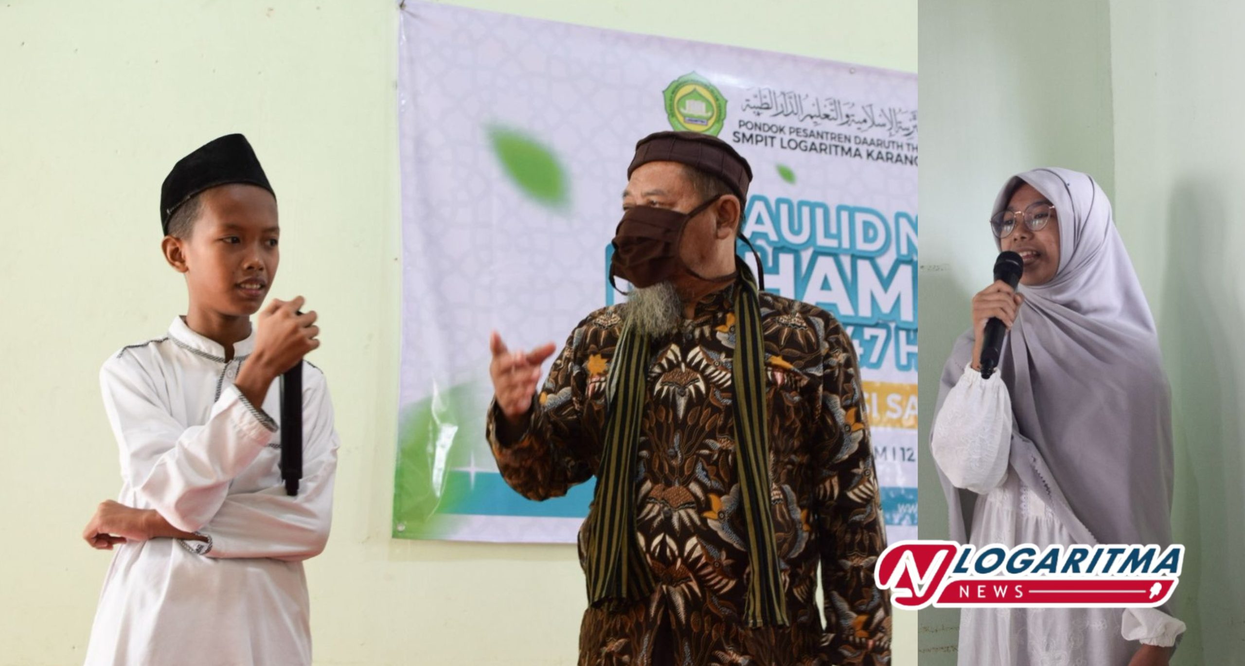 Dua Santri SMPIT Logaritma Karanganyar Tampil Berani di Peringatan Maulid Nabi 1447 H Dua Santri SMPIT Logaritma Karanganyar Tampil Berani di Peringatan Maulid Nabi 1447 H