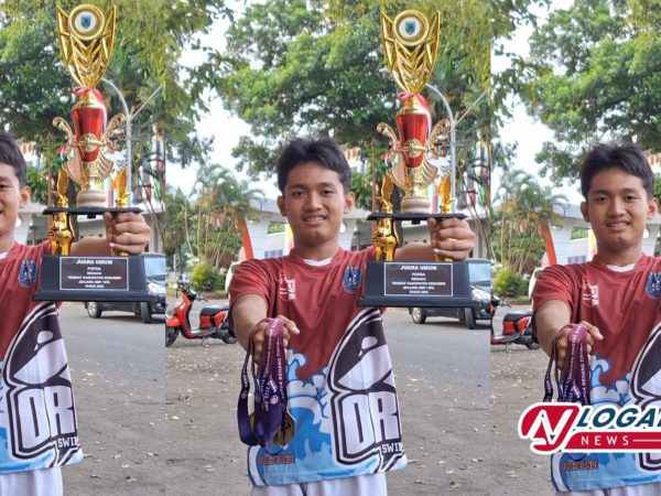 Muhammad Inggi Anggito Borong Emas di POPDA Renang Kabupaten Kebumen 2025